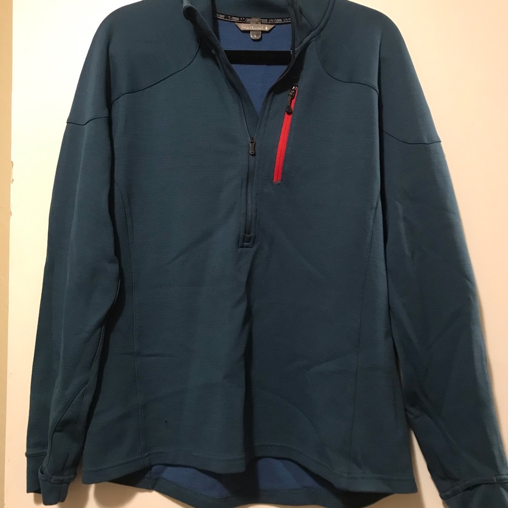 Smart wool Blue 1/4 Zip Jacket